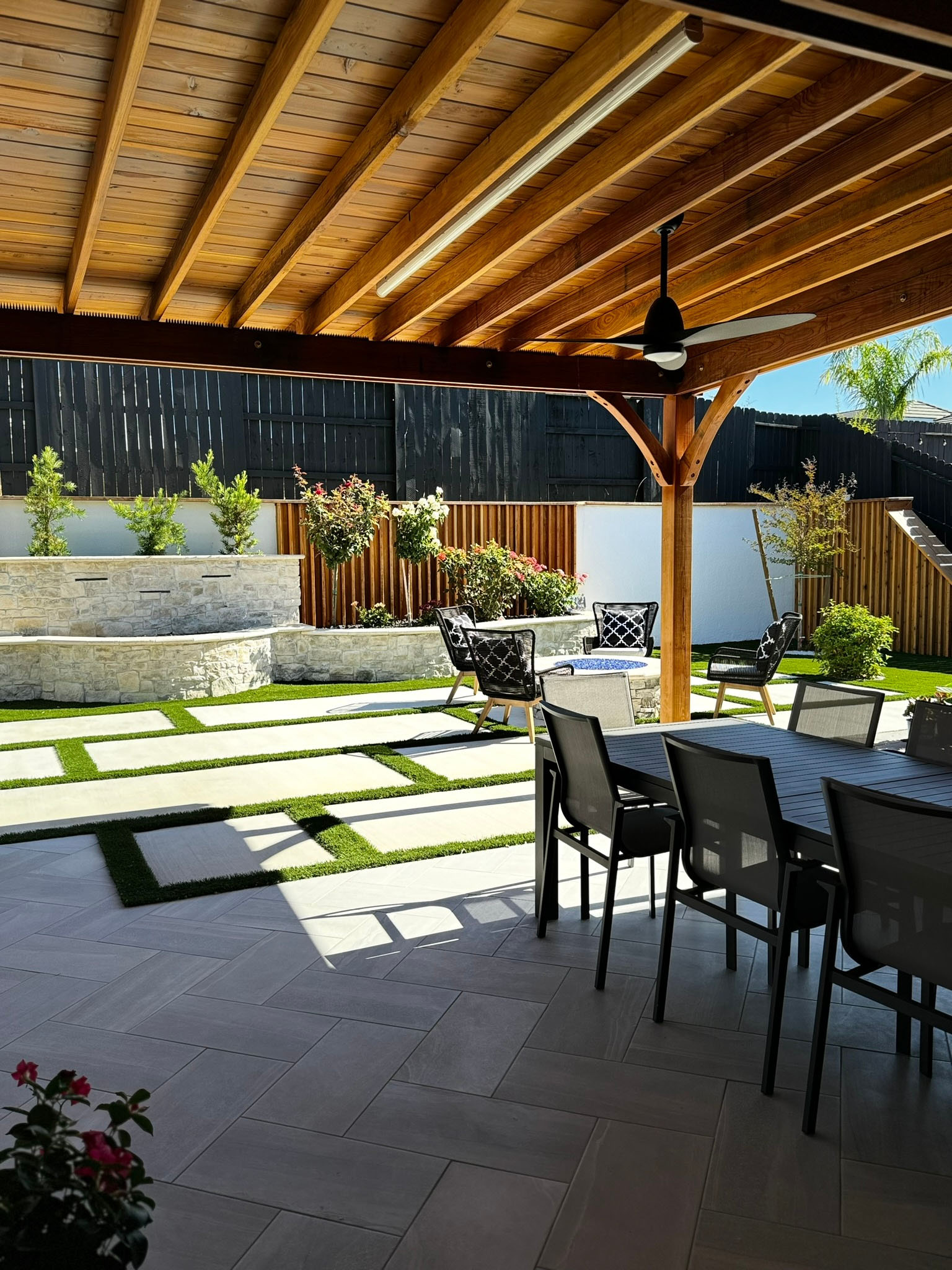 Outdoor living space